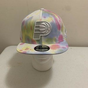 New New Era 9Fifty Indiana Pacers NBA Mens OSFA Tie Dye Snapback Hat